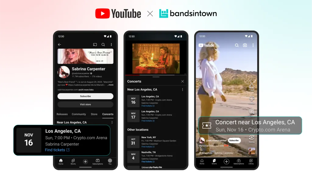 How to add tour dates to a YouTube Official Artist Channel (OAC)